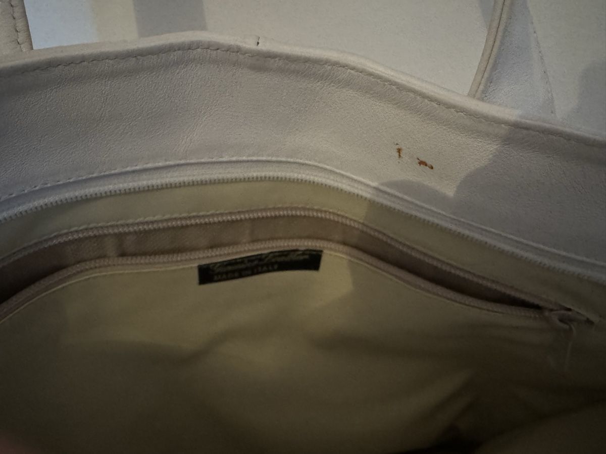Borse da donna: Grosse Ledertasche, Made in Italy, beige – Usato da Lanzenhäusern venduto da Galaa 4