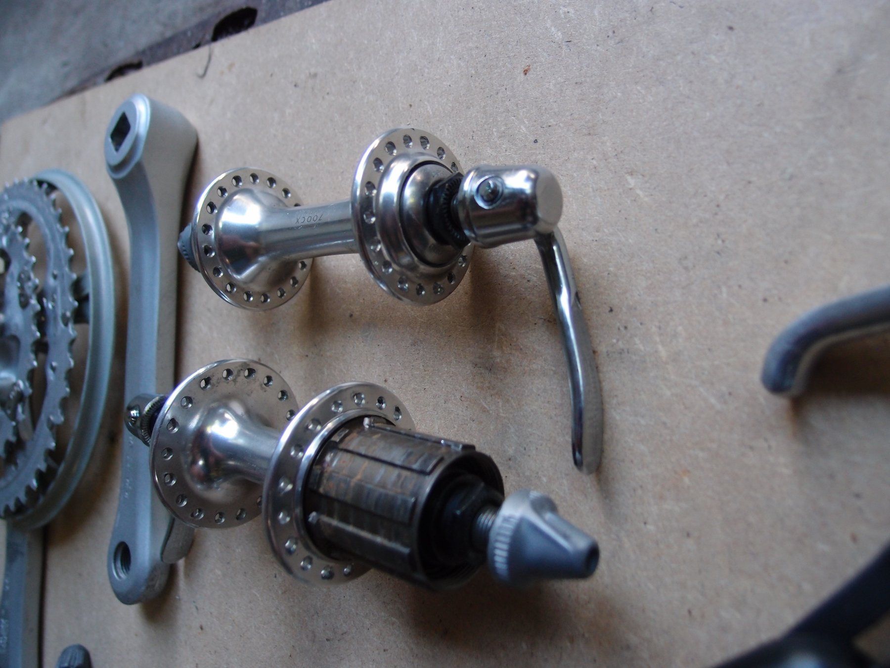 Pezzi di ricambio: Schaltgruppe Shimano 700 CX Groupset – Usato da Wabern venduto da fsba 6