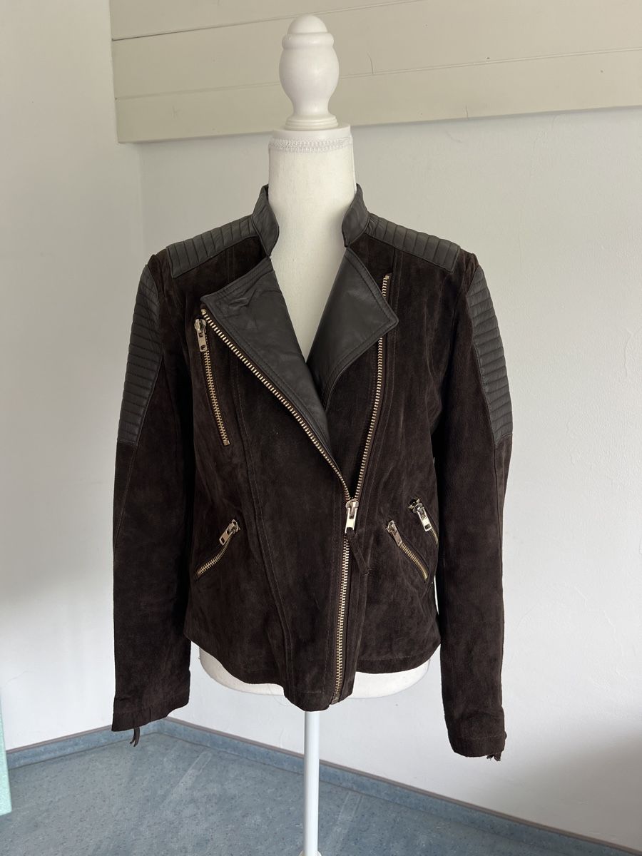Mango Giacche: Mango Wildlederjacke, Grösse M, Leder, Herbst Must-Have! – Nuovo (secondo la descrizione) da Oberuzwil venduto da DanaB01