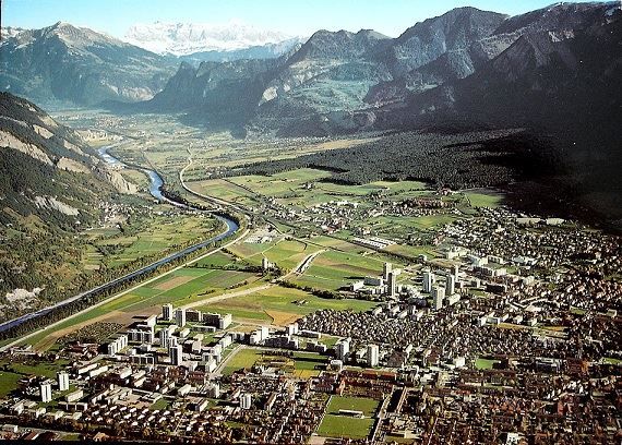 Ansichtskarten: CHUR gegen MASANS – Neu (gemäss Beschreibung) aus Jona von philajona