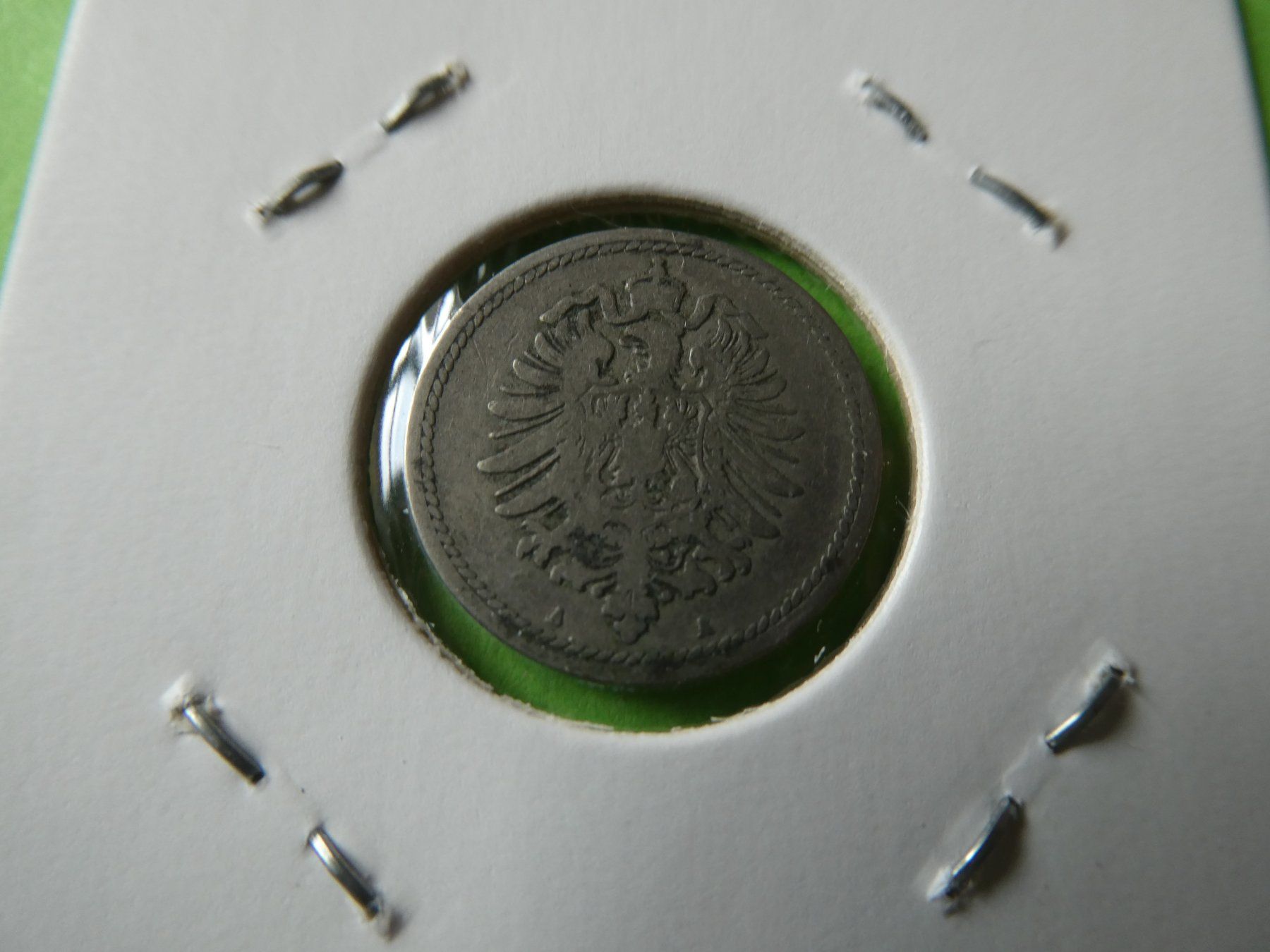 Tutti le monete: Dt. Reich 1888 A, 5 Pfennig – Usato da Hinterforst venduto da Rohusri 1