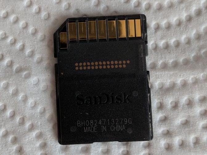 Sandisk Speicherkarten: SD Karte 4GB Sandisk – Gebraucht aus Münsingen von Rufer34 1