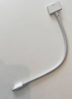 Weisser Lightning-auf-30-Pin-Adapter mit Kabel