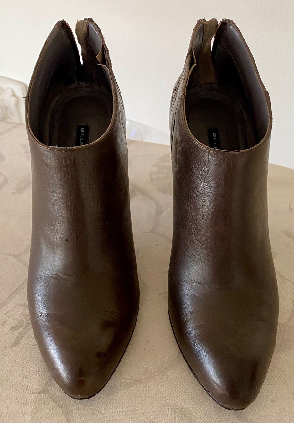 Belmondo Damenschuhe: Stiefeletten in Braun, Gr. 37 – Gebraucht aus Zürich von Maria2021 2