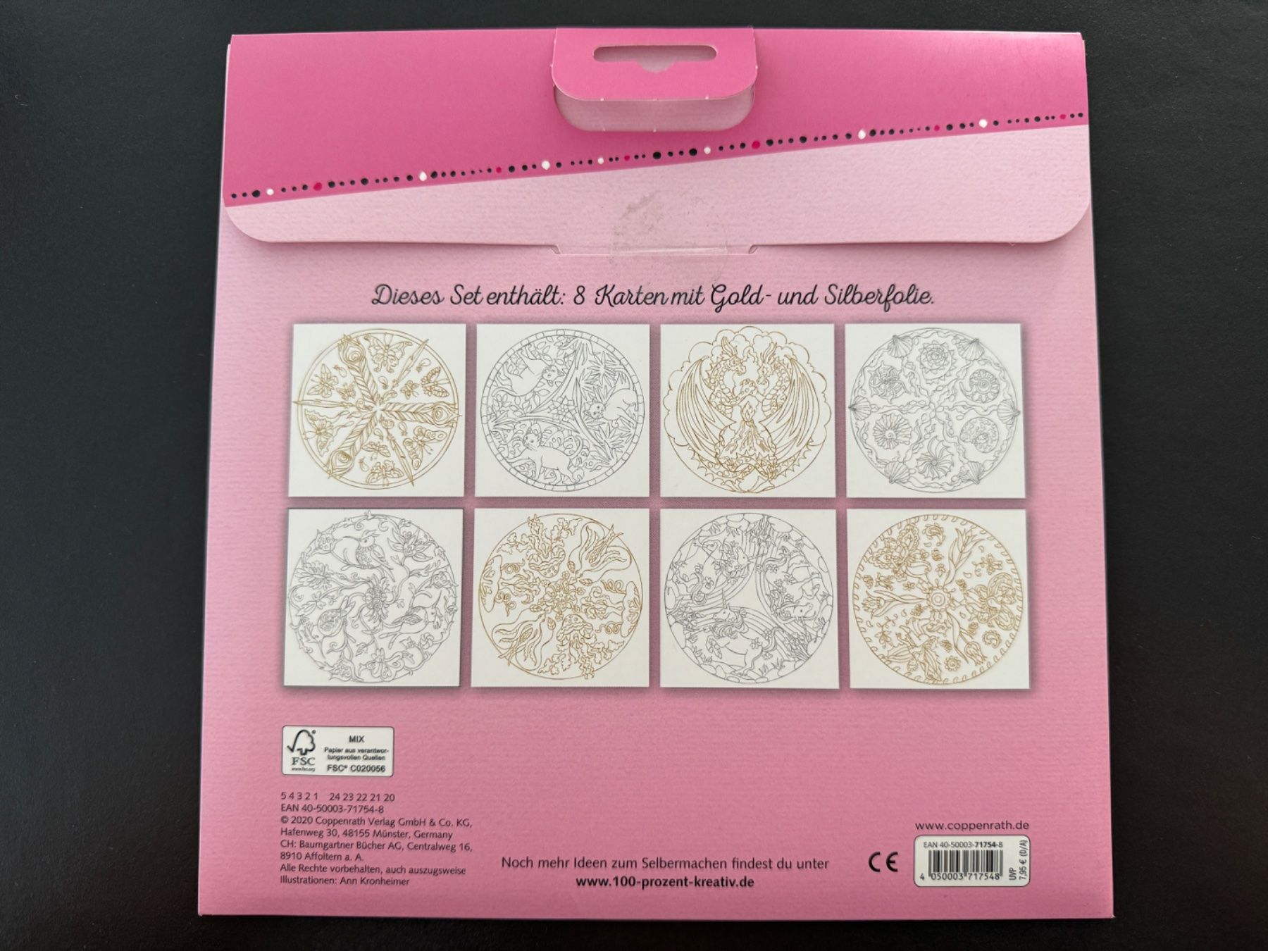 Kit bricolage: Neu** Mandala Bastelset – Nuovo e nell'imballaggio originale da Zollikon venduto da Krenapf 1