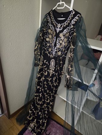 +×+Indische Abendkleid gr.S/M