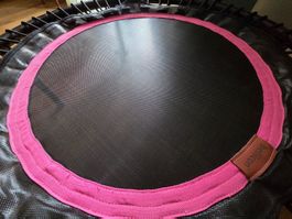 Bellicon Trampolin mit Haltestrange Pink Schraubbeine