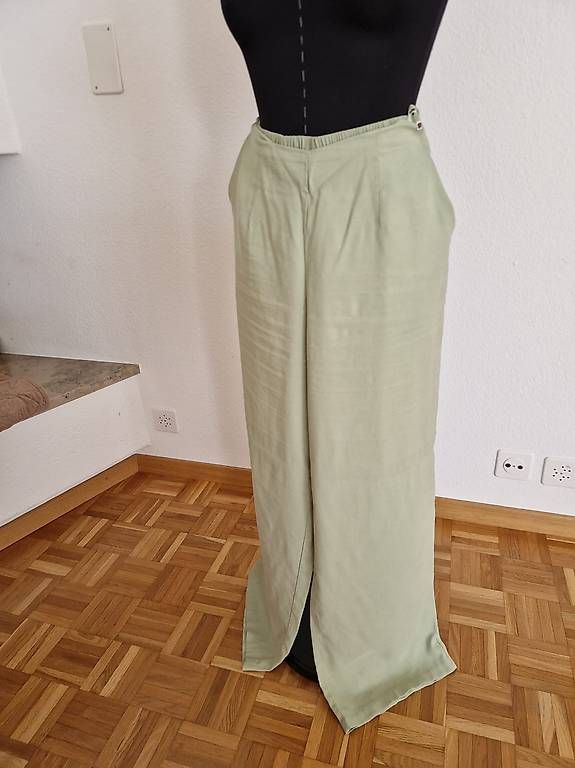 Completi & Tailleur: Damen Hosenanzug Gr.40 Viskose Mint gross geschnitten – Usato da Wallisellen venduto da Mimimi93 4
