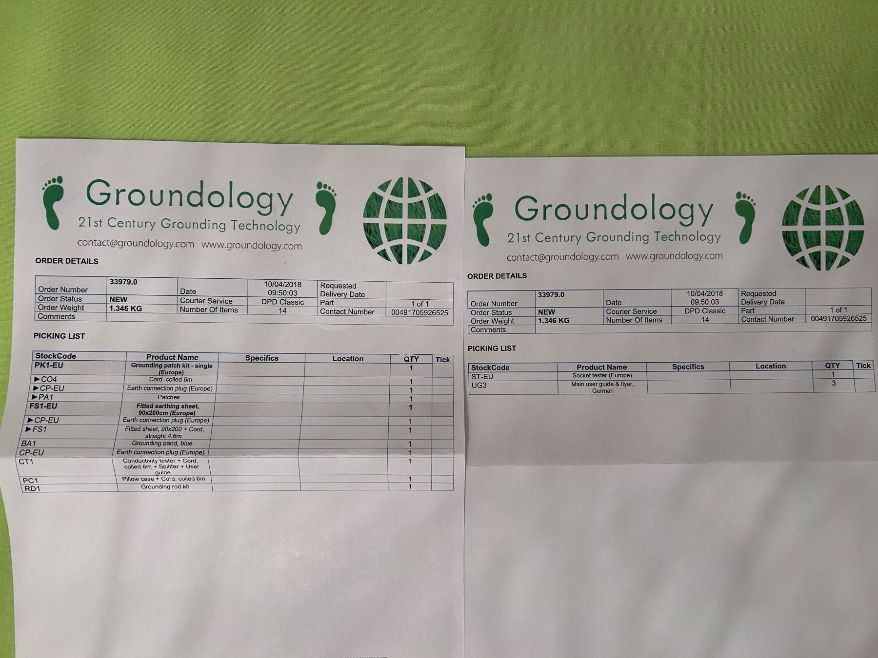 Linge de lit: Groundology Erdungs-Set komplett – D'occasion à Möhlin par mar_h9yq 4