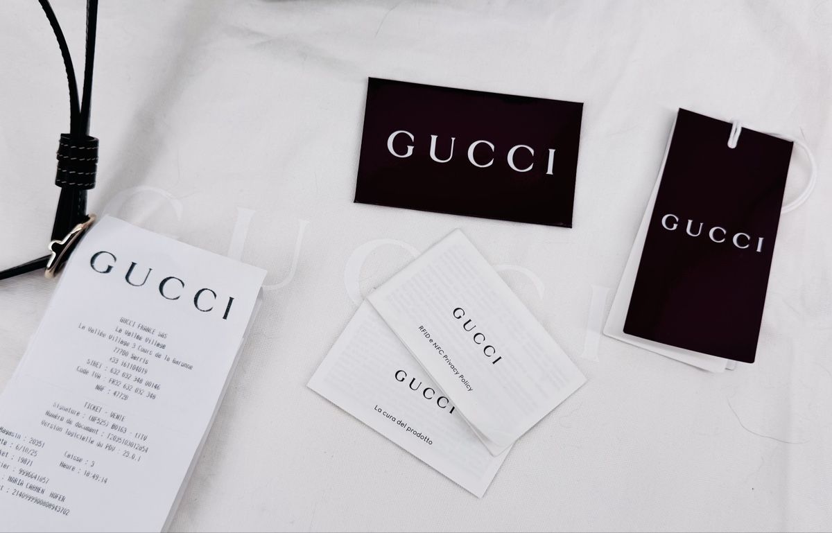 Gucci Borse da donna: # GUCCI - Mini GG Emblem Tasche # – Usato da Bolligen venduto da secondhand-with-love 3