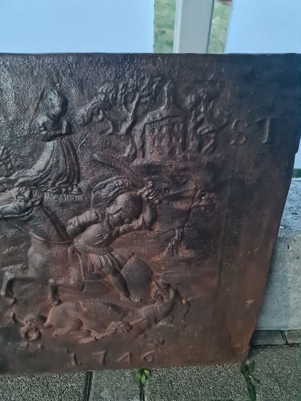 Piatti di portata: ANTIKE OFENPLATTE CHEMINEPLATTE – Usato da Mümliswil venduto da Mizzi77 6