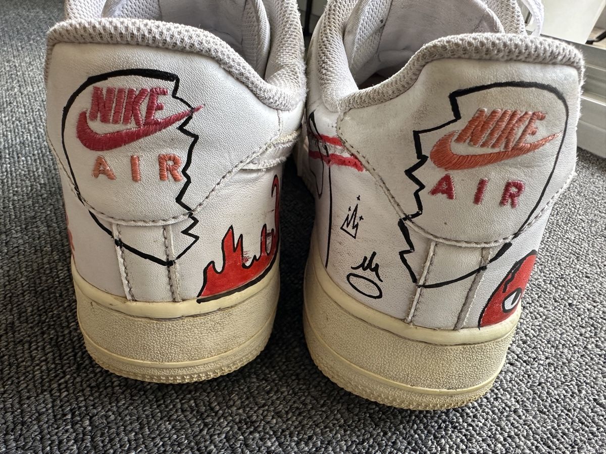 Nike Scarpe da uomo: Nike air Force 1 homme taille 45 blanc – Usato da Bulle venduto da LeMoleson 2