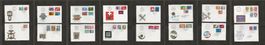 Schweiz 16 FDC 1972 bis 1975