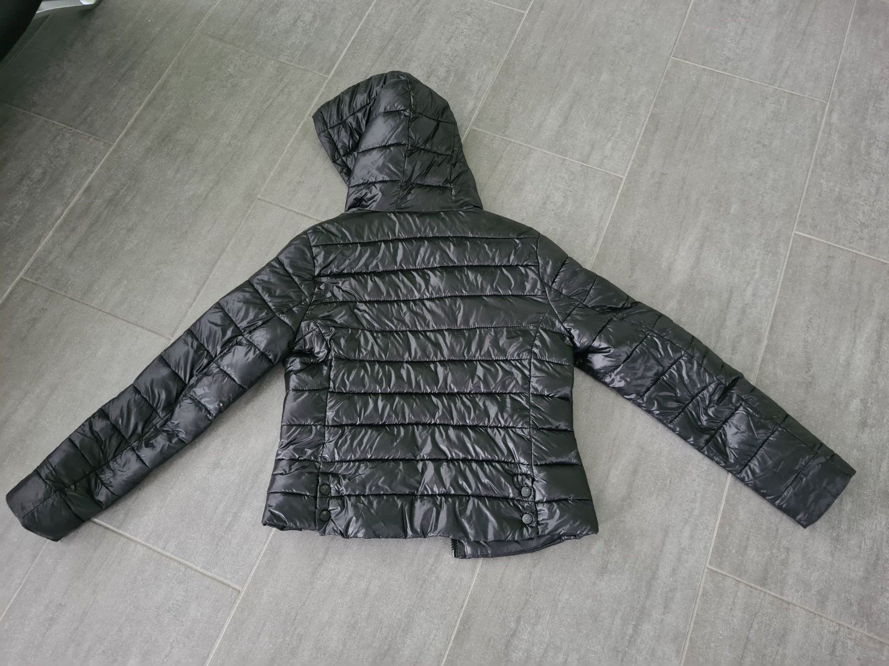 Giacche & Cappotti: PRIMARK Frühling/Herbst Jacke schwarz gr.S – Usato da Mezzovico venduto da maemy 3