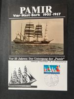 Gedenkblatt Pamir Untergang 25 Jahre mit Foto   (D986)