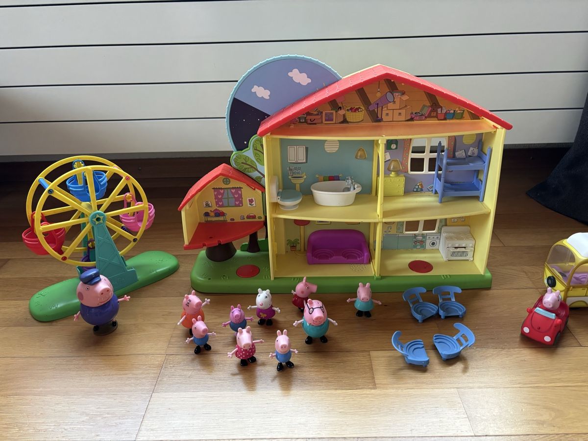 Giocattoli: Peppa Wutz Haus mit Riesenrad – Usato da Schwerzenbach venduto da herzankerkreuz
