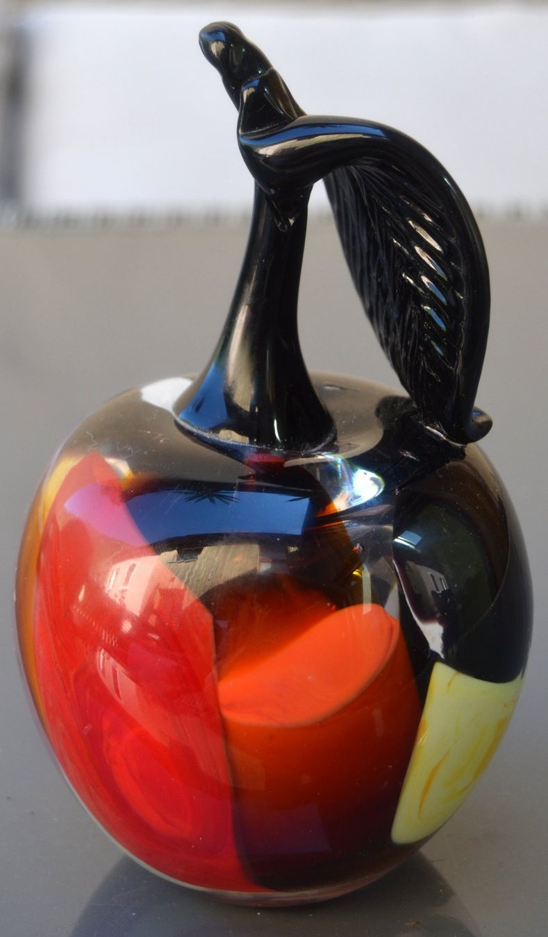 Murano Gläser: Murano Glasapfel / Pomme de verre – Gebraucht aus Collonges von arashee