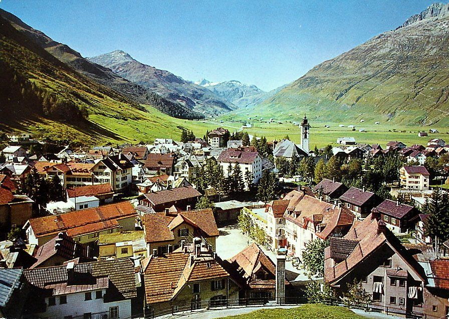 Cartoline postali: ANDERMATT gegen die Furka – Usato da Jona venduto da philajona