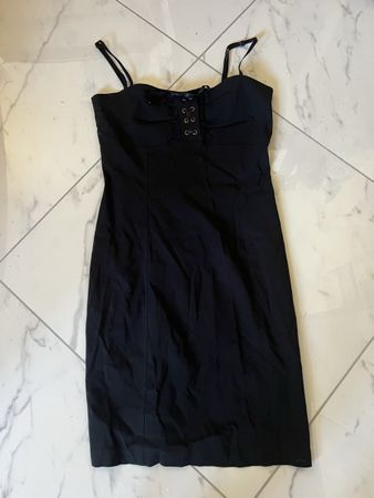 Kleid schwarz Grösse S, robe noir taille S