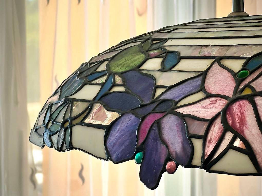 Lampade: Tiffanystyle lampe suspendue  – Usato da Prilly venduto da ara_rrr 3