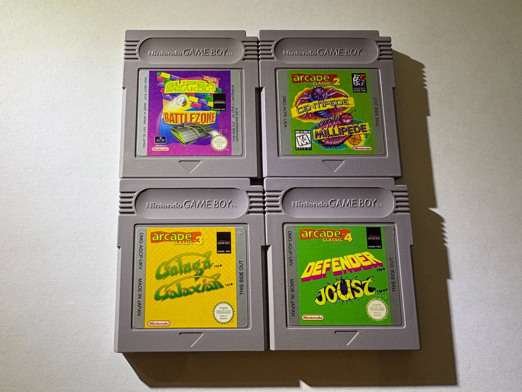 Nintendo Spiele: Arcade Classic Set - Nintendo Game Boy - EUR/USA/UKV Module – Gebraucht aus Zürich von VintagePalace