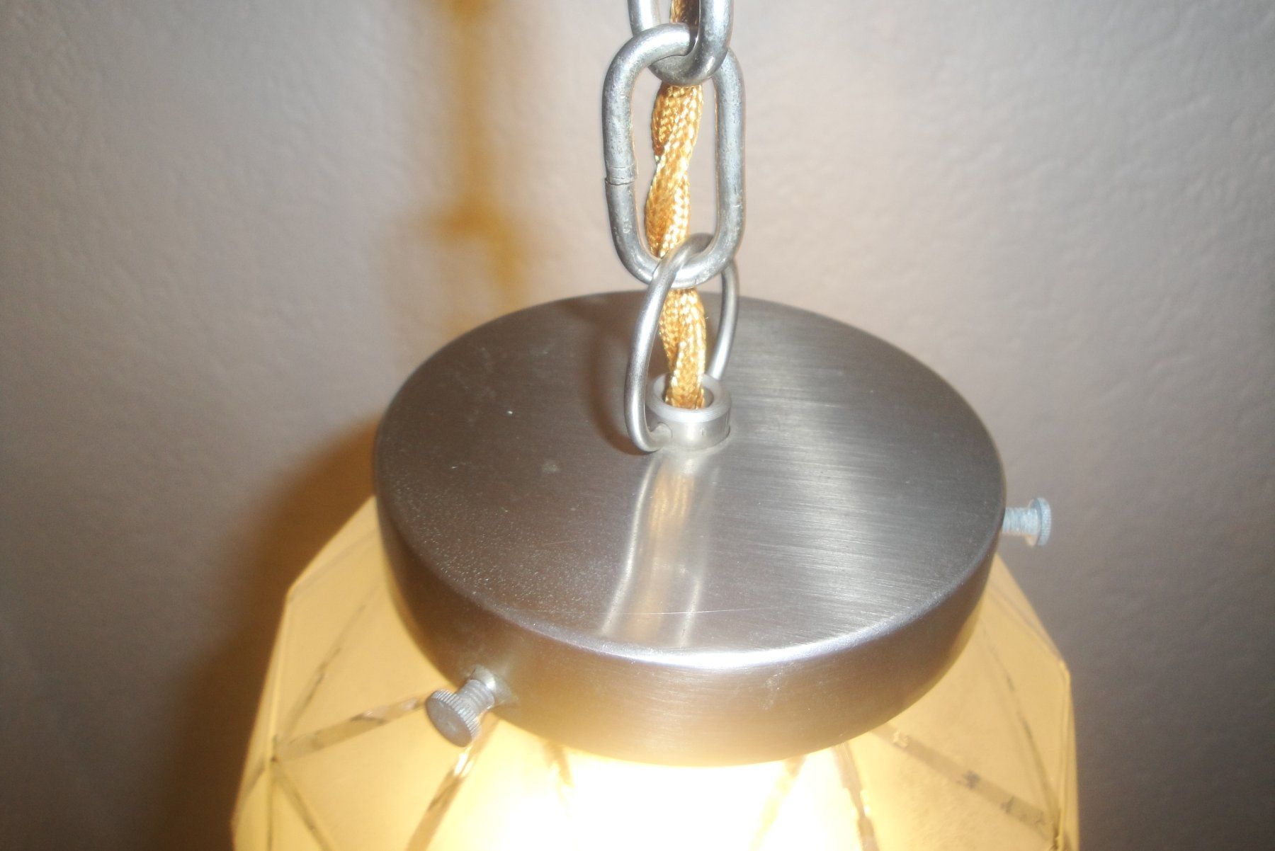 Lampadari & plafoniere: Deckenleuchte aus Metall und Glas – Usato da Zürich venduto da Paykan 3