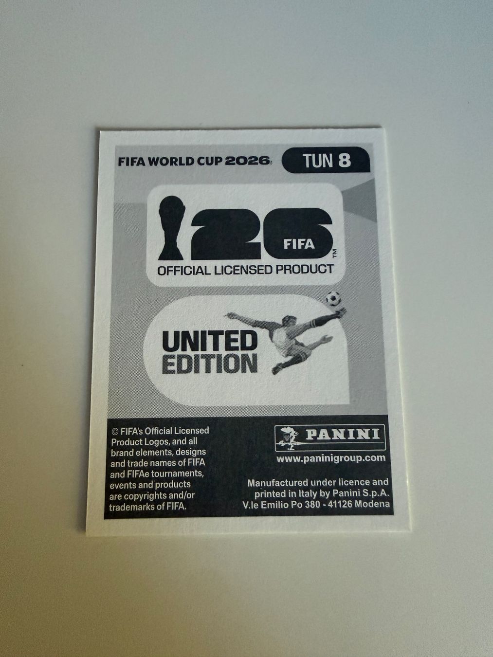 Panini Carte collezionabili: Carte panini 2026 - TUN 8 – Nuovo (secondo la descrizione) da La Neuveville venduto da Ibo2300 1