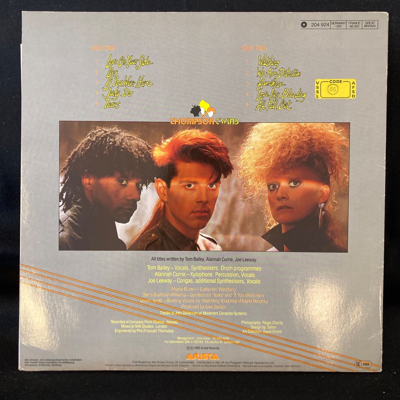 Dischi in vinile: Thompson Twins / Quick Step & Side Kick – Usato da St.Gallen venduto da Out-take 1