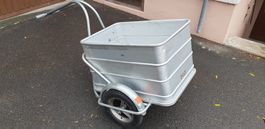 Handwagen aus Aluminium mit zwei Rädern gebraucht