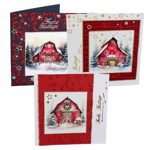 Karten: Karte "Frohe Festtage" – Neu (gemäss Beschreibung) aus Schlatt TG von glueckwunschkarte.22