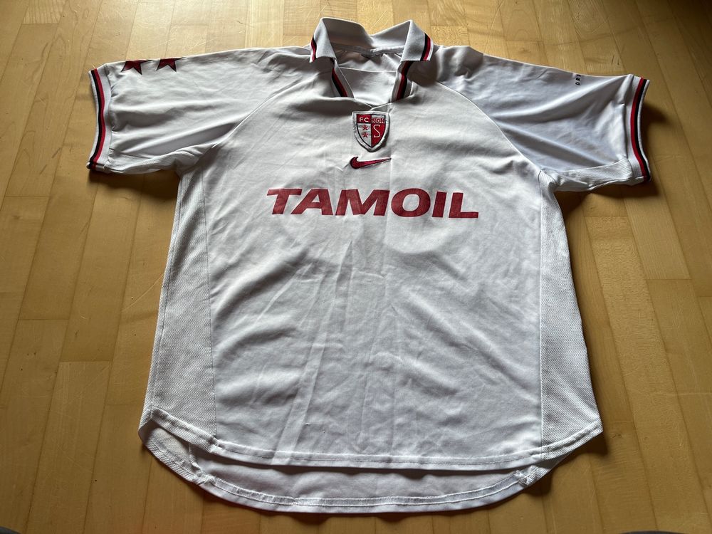 Maillot FC Sion Domicile 2010/2011 Kappa – Taille L Jeune, Occasion