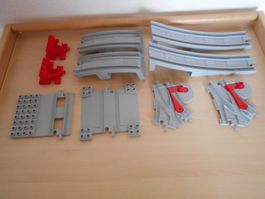 Ersatzteile zu Duplo Eisenbahn in hellgrau ( Set 197 )