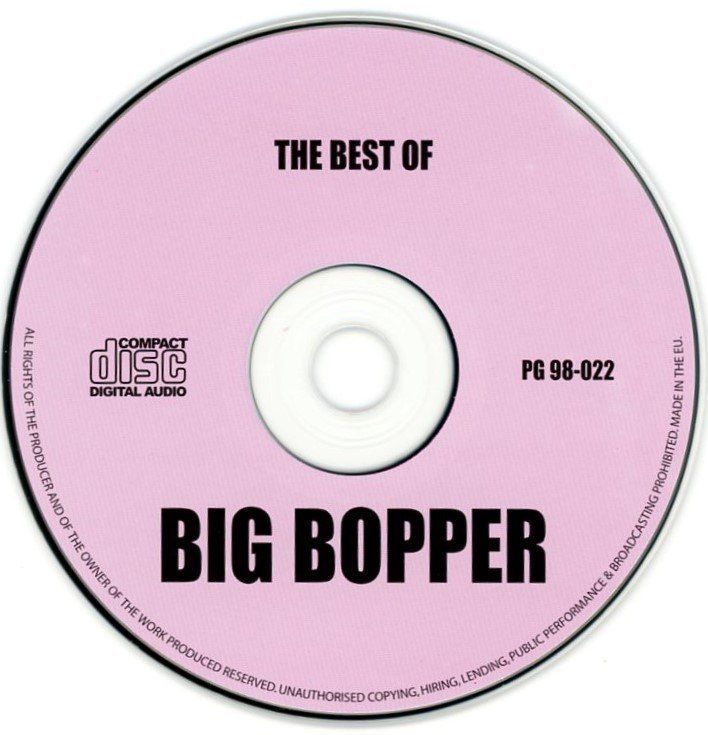 CD: CD - THE BEST OF BIG BOPPER – Usato da Morges venduto da evnocha3 3