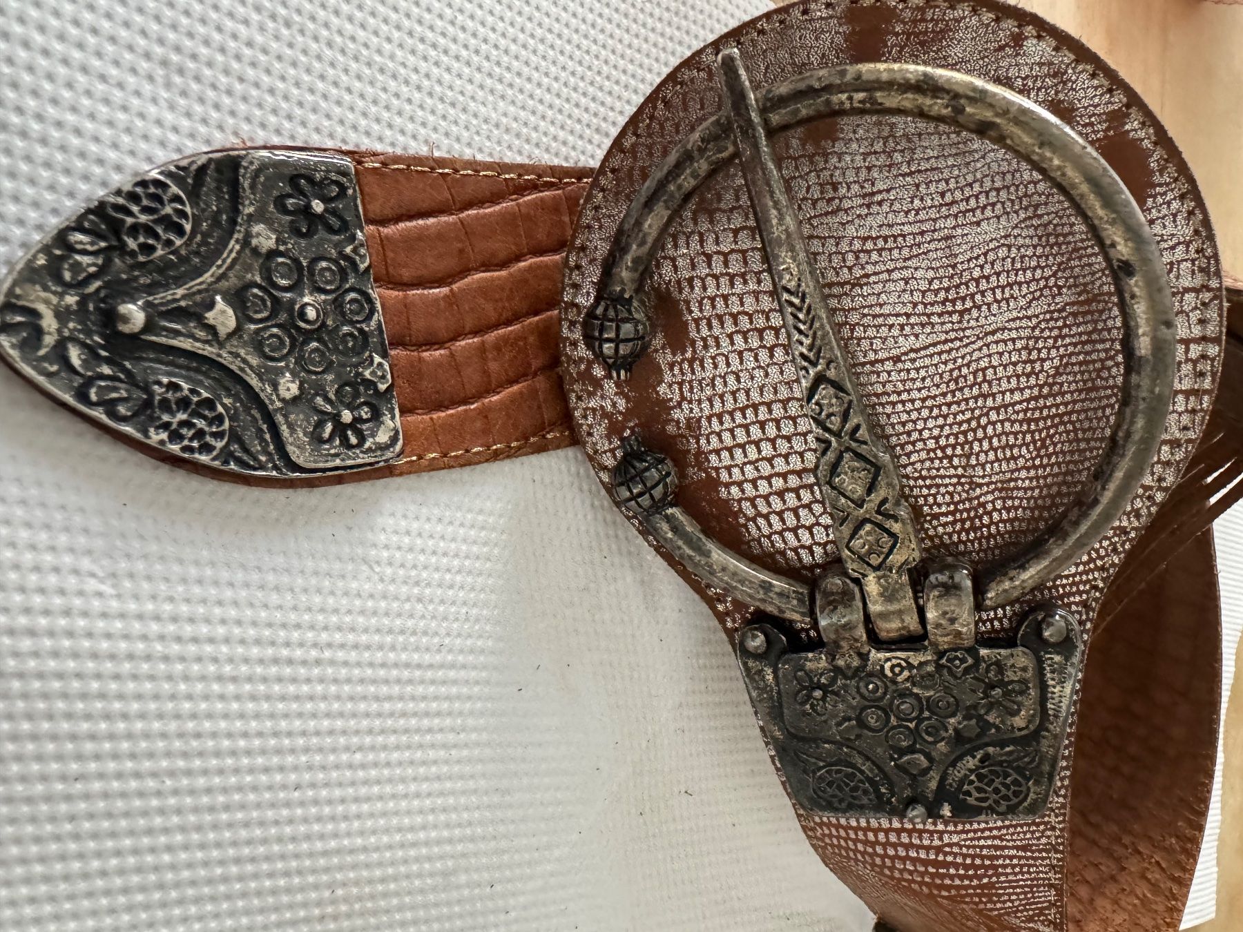 Cinture: Ledergürtel vintage, handmade – Usato da Bern venduto da lylali 2