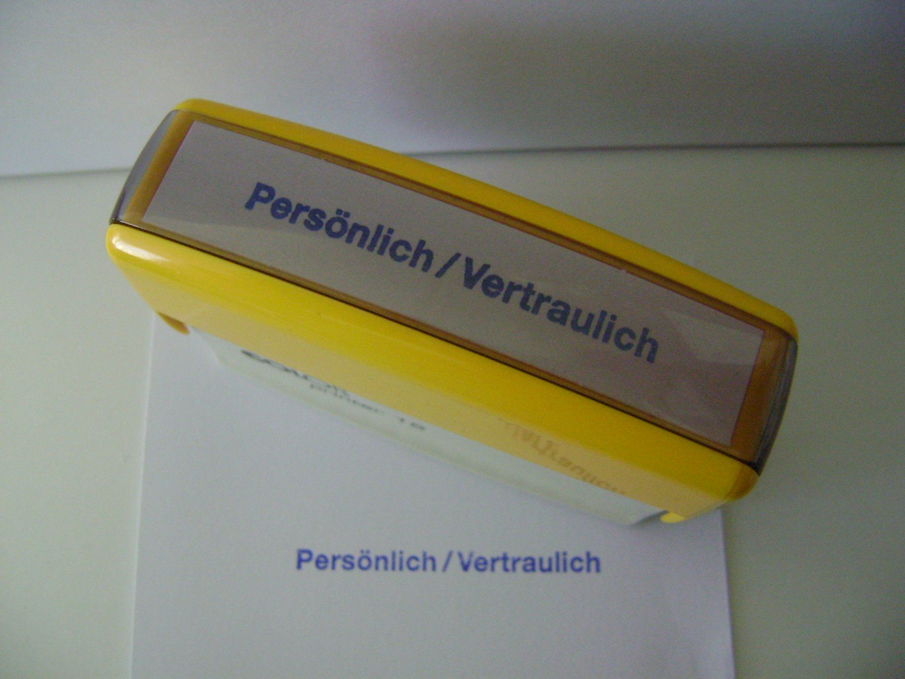Timbri: Stempel "Persönlich / Vertraulich" – Usato da Wil SG venduto da Pascal_V 1