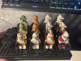 Lego Star Wars Figuren mit display ständer