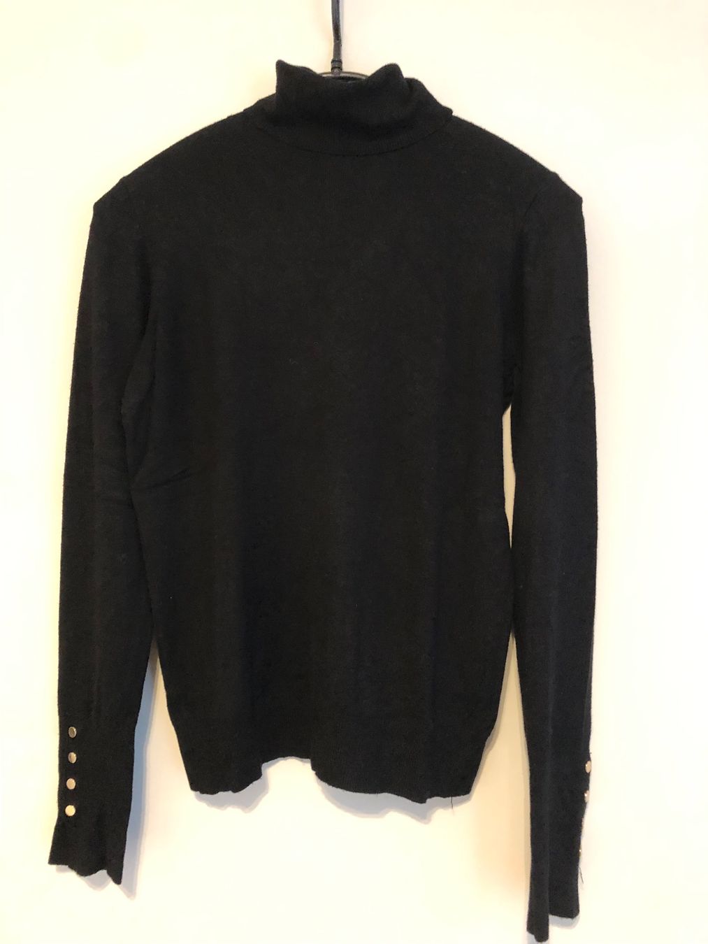 Rollkragenpullover ZARA, schwarz, S (Gebraucht) in Wittenbach