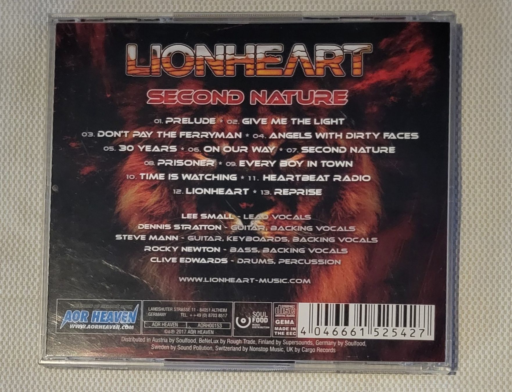 CDs: Lionheart - Second nature – D'occasion à Villars-sur-glane par Epsilonhike 1