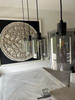 Neuwertige Hängelampe leicht verspiegelt