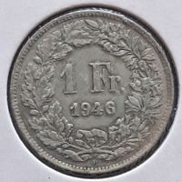 1 Franc Suisse 1946 en argent