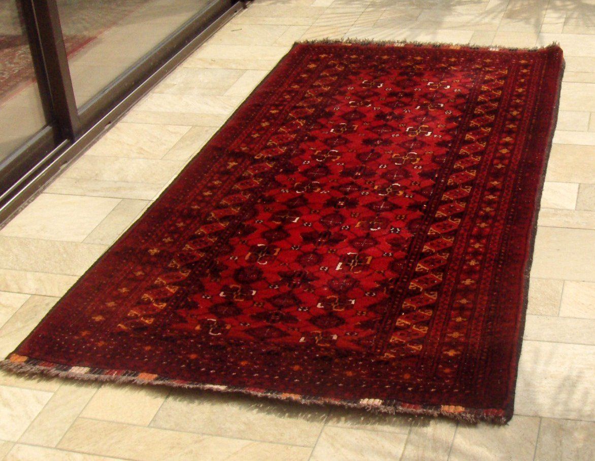 Tappeti: Orientteppich Afghan 93 x 200 cm – Usato da Eschenbach venduto da Alicekunst 1