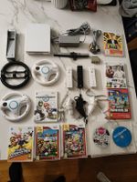 Nintendo Wii Konsole mit viel Zubehör und TOP Mario spiele