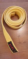 Karate Gürtel gelb (260 cm) / Kampfsport Gurt