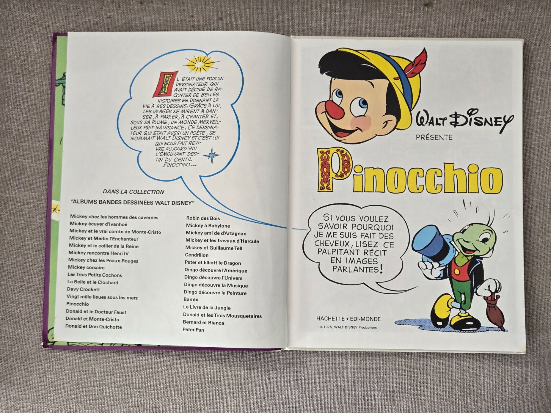 Fumetti: Disney en BD - Pinocchio – Usato da Crémines venduto da Blakedrake 4