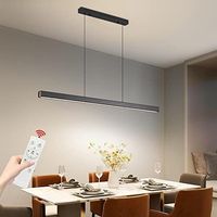 Moderne LED Hängeleuchte 80cm Pendelleuchte Dimmbar 10