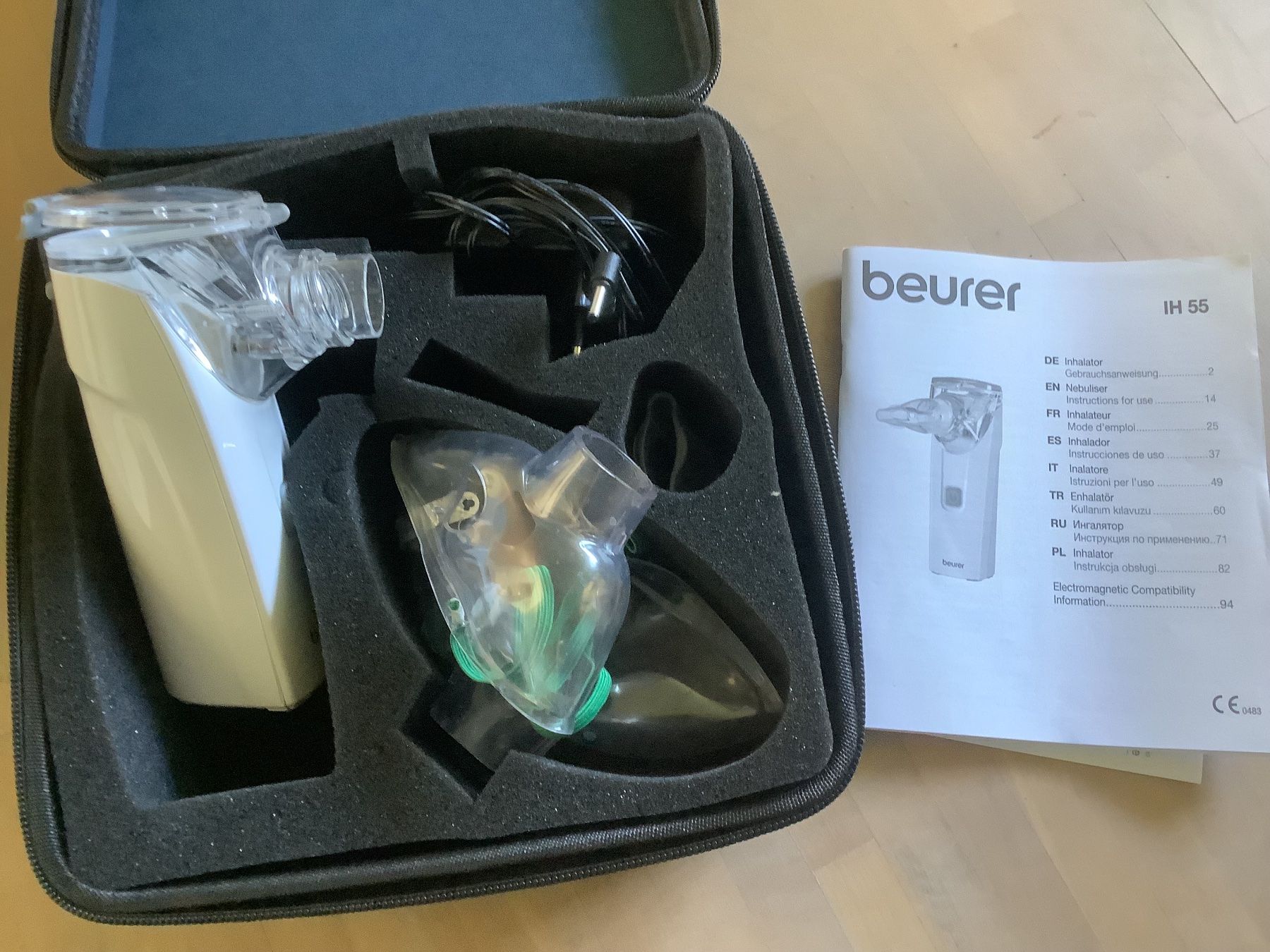 Beurer Attrezzature mediche: Beurer IH 55, neuwertig – Nuovo (secondo la descrizione) da Winterthur venduto da Beat8344 1