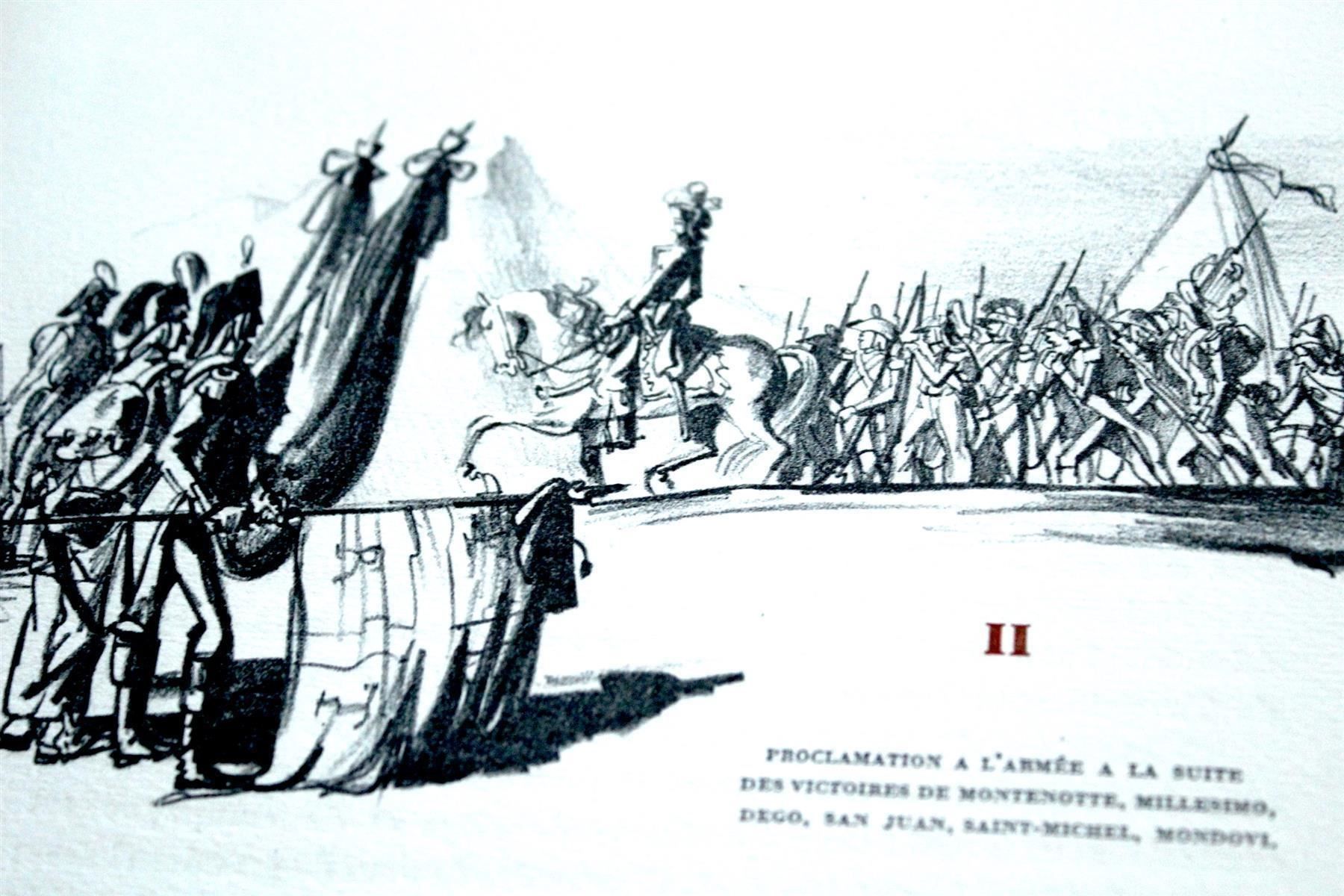 Grafica & Litografie: PROCLAMATIONS DE NAPOLEON limitiert 1946 – Usato da Bern venduto da Rare-Books 2