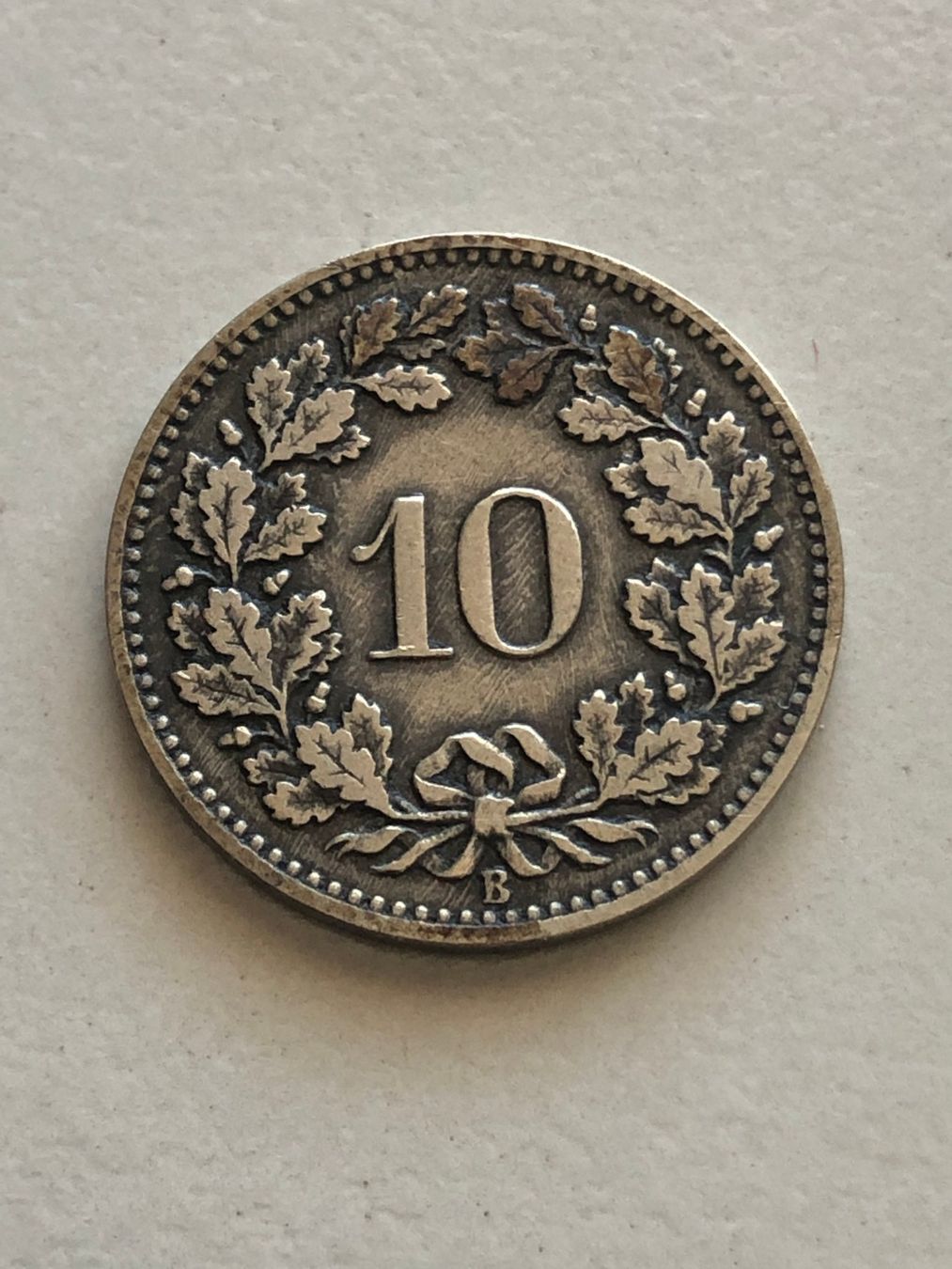 Tutti le monete: 10 Rp. 1876 – Usato da Schötz venduto da Odpa 1