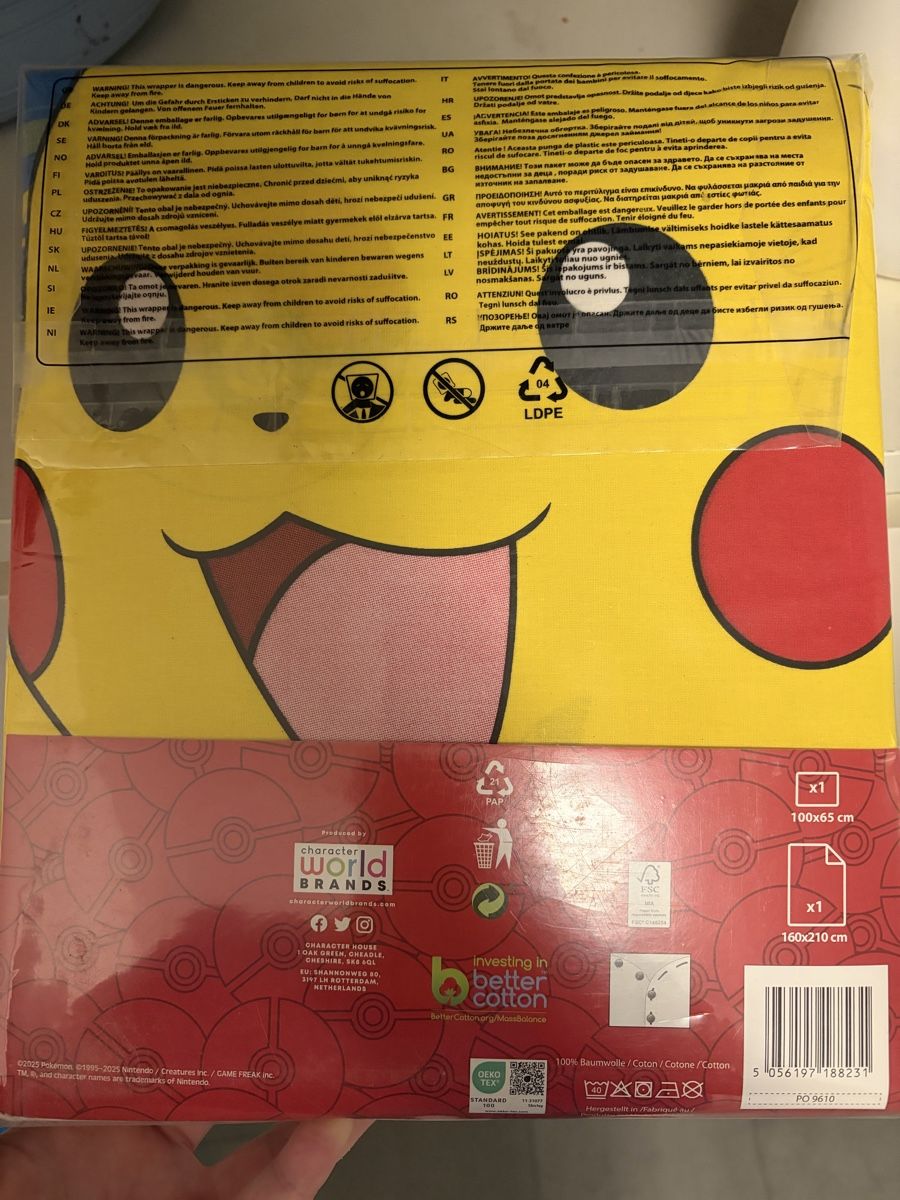 Bettwäsche: Pokemon Bettwäsche  – Neu und originalverpackt aus Röschenz von rah_8hkj 1