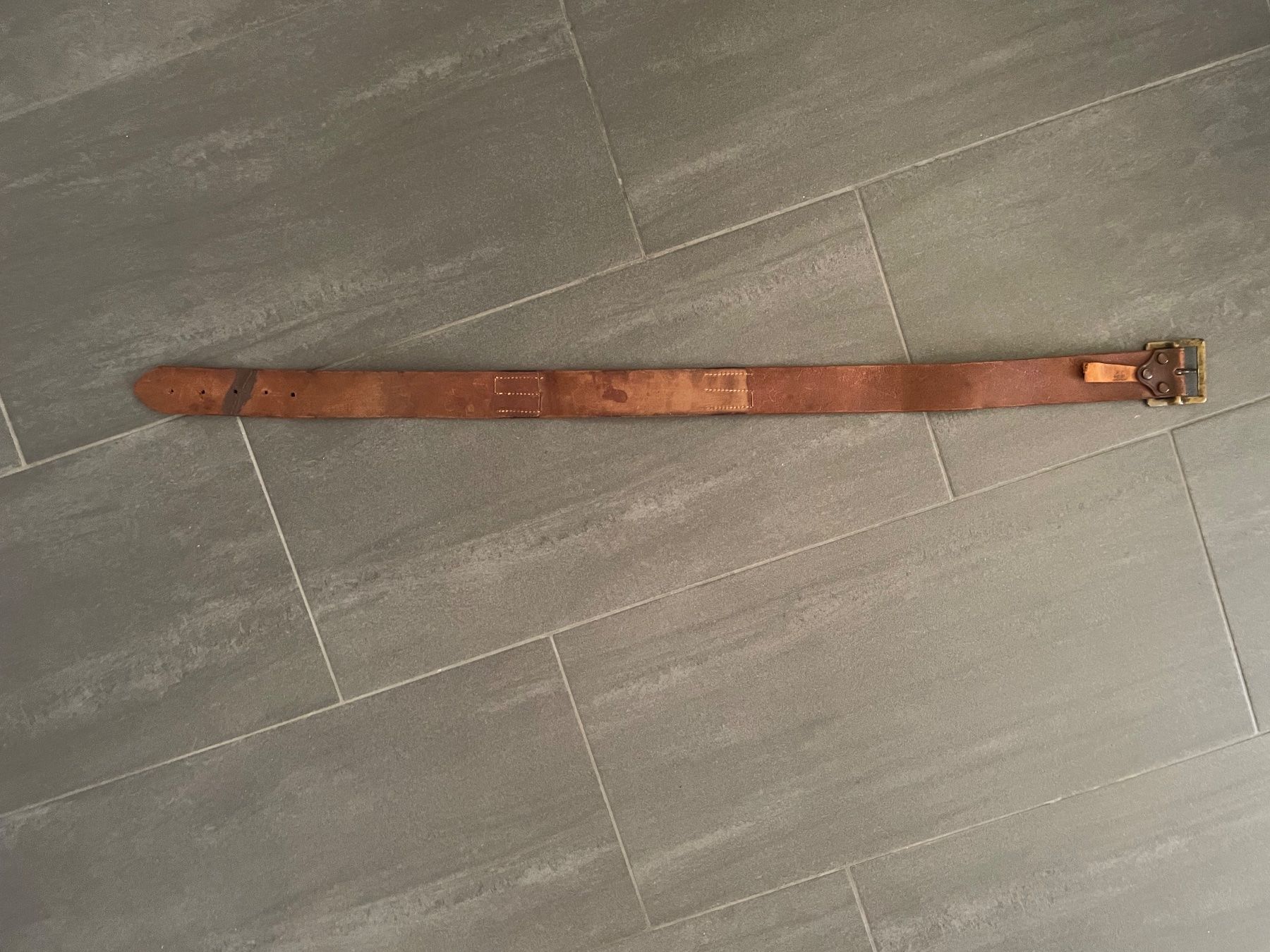 US Army Uniformi: U.S. Army Original ww2 garrison belt – Difettoso da Oberbütschel venduto da Woodie2005 1